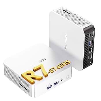 Amazon.com: GEEKOM A8 Mini PC with AMD Ryzen 7 8745HS (Beats